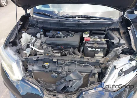 2015 Nissan Rogue Sv из США, поврежденный, VIN KNMAT2MV9FP584945